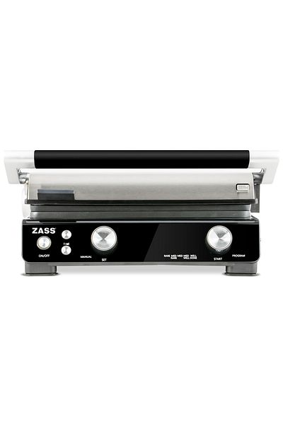 Zass ZDG 10 multifunctional digital grill, 2000W, plate to 180°, plate size 43x40 cm Non-stick grill