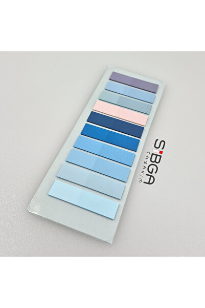 sibga tasarım Transparent Colored Postit Post-it Post It.Bookmark Bookmark Postit Sticker Note Paper 200 Sheets