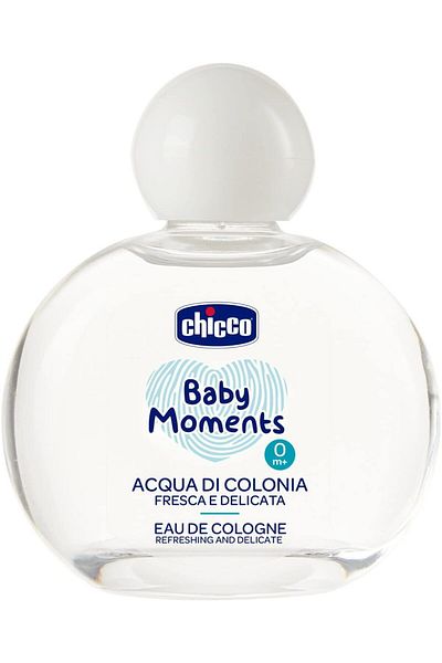 Chicco Baby Moments Eau de Cologne with Gentle and Refreshing Fragrance for Baby's Skin by Chicco - 100 ml