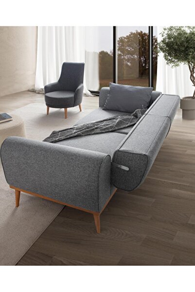 Haliloğlu Paris 3+1 Koltuk Takımı Gri