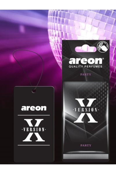 Areon X VERSİYON SİYAH PARTY KALİTELİ ARAÇ KOKUSU