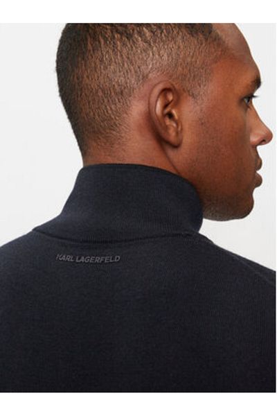 Karl Lagerfeld Pulover bărbătesc 655008-544399 Albastru marin