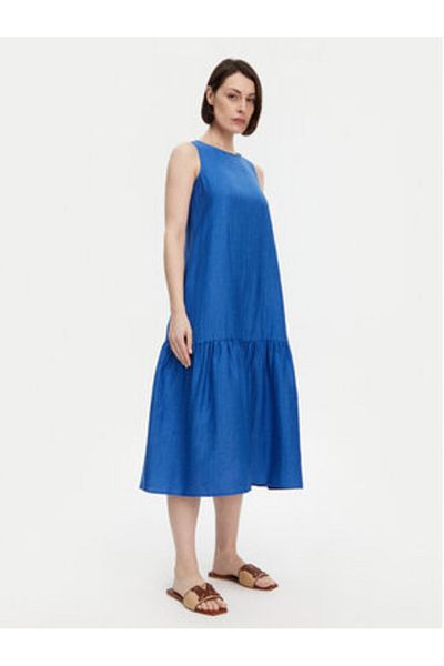 Kaos Rochie de vară pentru femei RP1MR066 Albastră