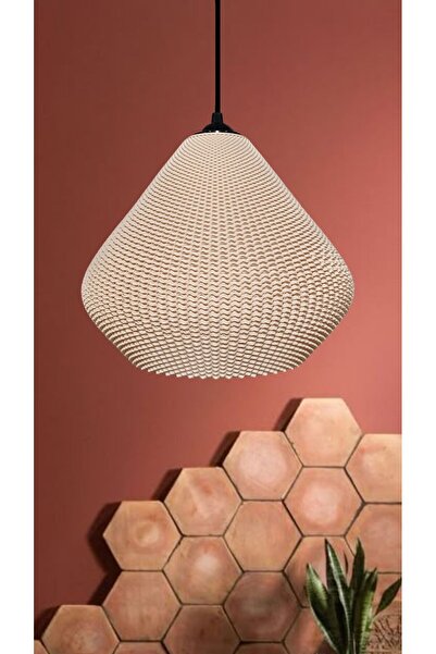 decory Gruis Somon Renk Mesh Yüzey Avize Yatak Odası, Cafe, Tasarım Tekli Sar...