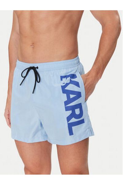 Karl Lagerfeld Pantaloni scurți de baie pentru bărbați A1M46013 albaștri