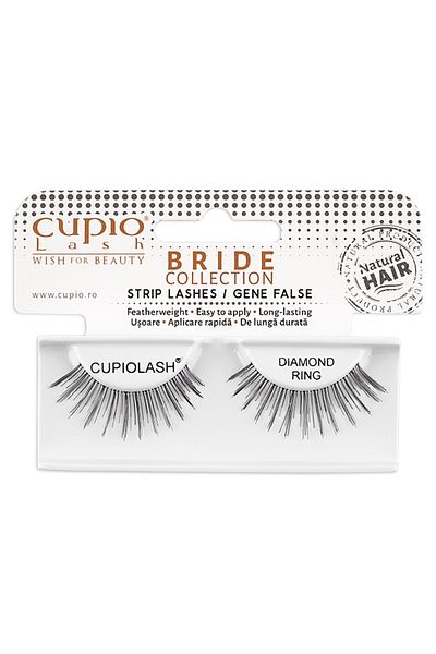 Cupio Bride Collection Diamond Ring Band False Eyelashes
