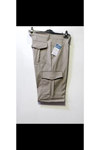 BeyzDenim Stone Color Lycra Water Repellent Capri Shorts Cargo Oversize Plus Size