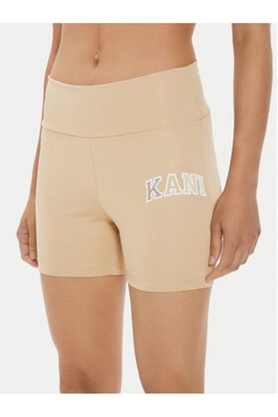 KARL KANI Pantaloni scurți sport pentru femei 6113099 bej