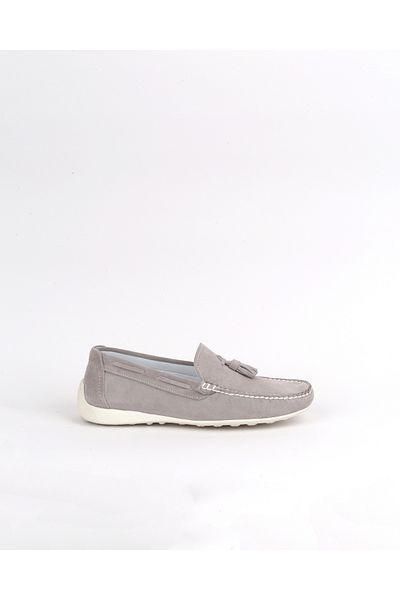 Safari Ayakkabı Lisona Men's Tasseled Genuine Leather Suede Loafer