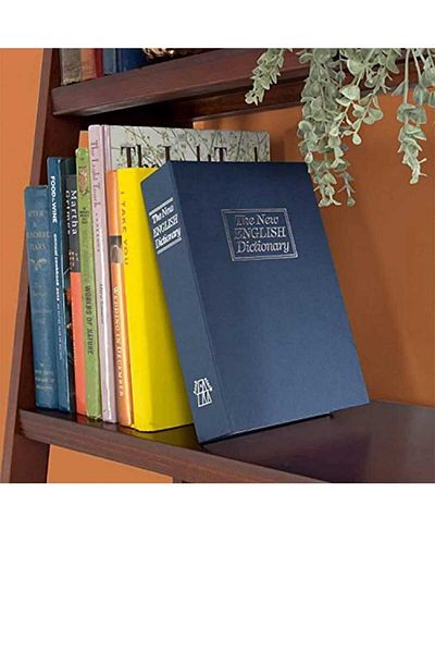 AKBU Book Shaped Hidden Safe, Dictionary Money Box