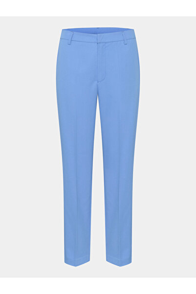 Kaffe Pantaloni din material textil pentru femei 10507770 albaștri