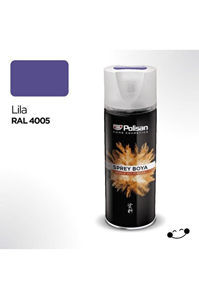Polisan Akrilik Sprey Boya Lila 400 ml - Ral 4005-KOLİ İÇİ 6 ADET