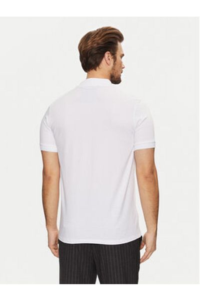 Karl Lagerfeld Polo bărbătesc 745088 551235 Alb