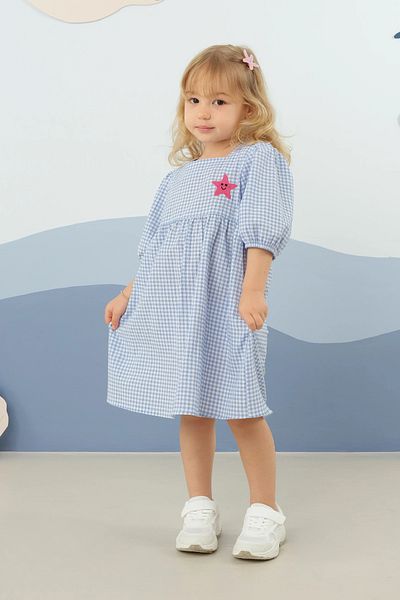Mioma Kids Robe Dress Blue