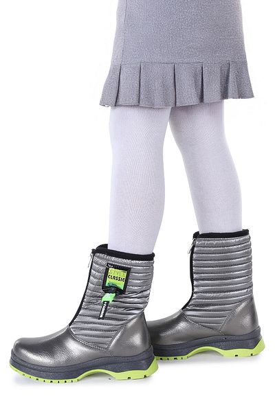 Kiko Kids Παπούτσια για καθημερινά κορίτσια με φερμουάρ κύστης