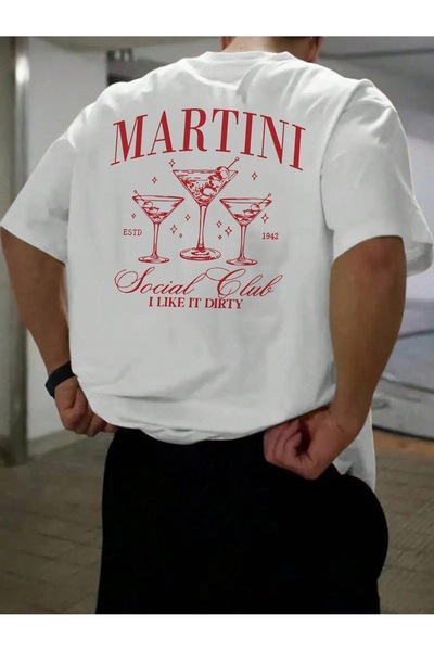 Jose Clothing Tricou imprimat cu mânecă scurtă cu croială supradimensionată