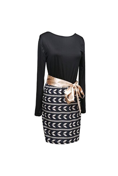 FashionForYou Portofino office dress, drawstring in the middle