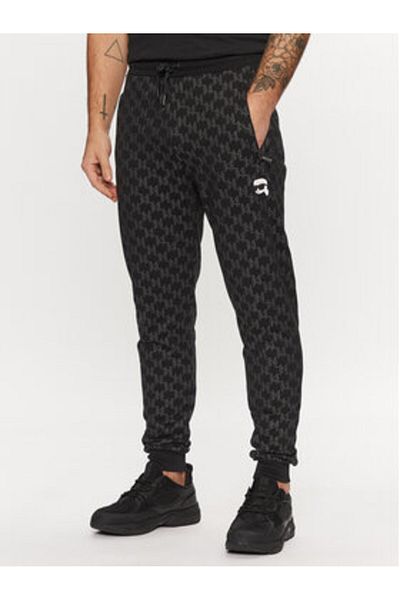 Karl Lagerfeld Men's Sweatpants 705096 551951 Black