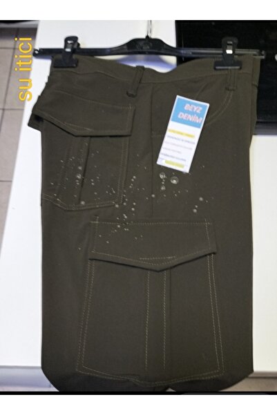 BeyzDenim Summer Thin Khaki Cargo Tactical Water Repellent Lycra Large Size Ripsstop Trousers Outdoor