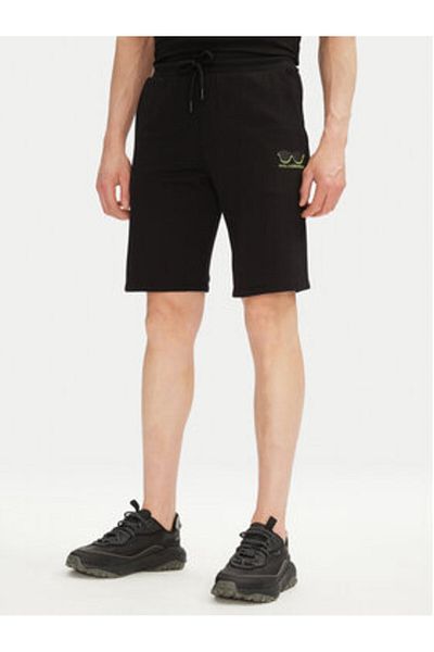 Karl Lagerfeld Pantaloni scurți sport pentru bărbați 705400 552917 Negri