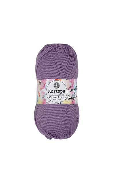 Kartopu 5 τμχ Cotton Love Cotton Πλεκτό Χέρι Κλωστή Amigurumi K701