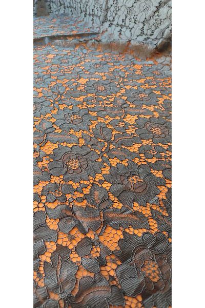 River Fabrics Corded Flower Pattern Lace 2.5 Meters