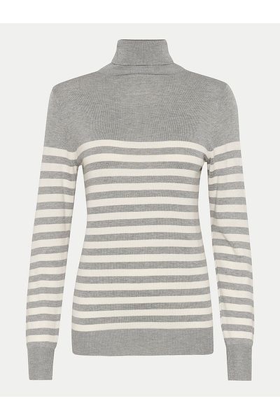 Kaffe Women's Turtleneck 10509063 Gray