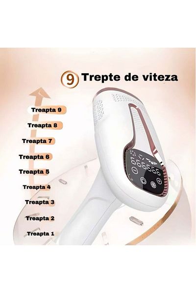 OEM Professional IPL Epilator 999,999 Pulses, 9 Intensity Levels, Ice-Cool Technology