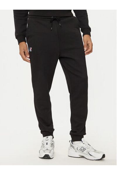 K-Way k way Men's Sweatpants K11516W Black