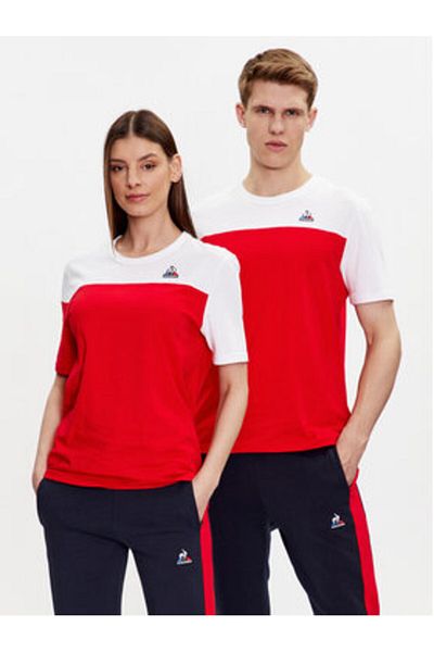 Le Coq Sportif Unisex T-Shirt 2310366 Red