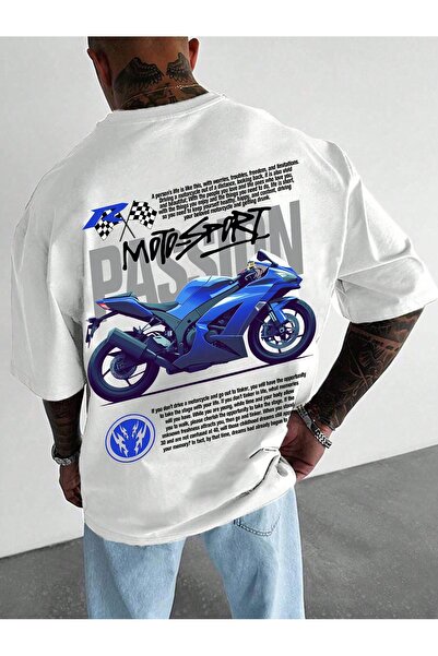 Bengi Clothing Tricou imprimat cu mânecă scurtă cu croială supradimensionată