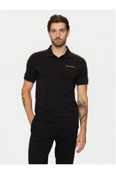Karl Lagerfeld karl lagerfeld Men's Polo 745461 551235 Black