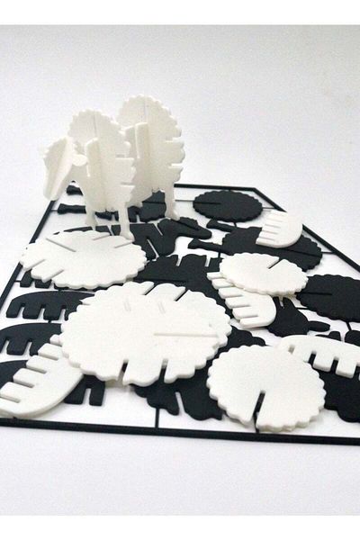 3D Brothers Eid Sheep Kit Card – Interactive Fun with 2 Pieces (Black & White)