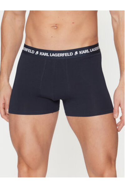 Karl Lagerfeld Men's Set of 3 pairs of boxers A1M47151 White, Black, Navy