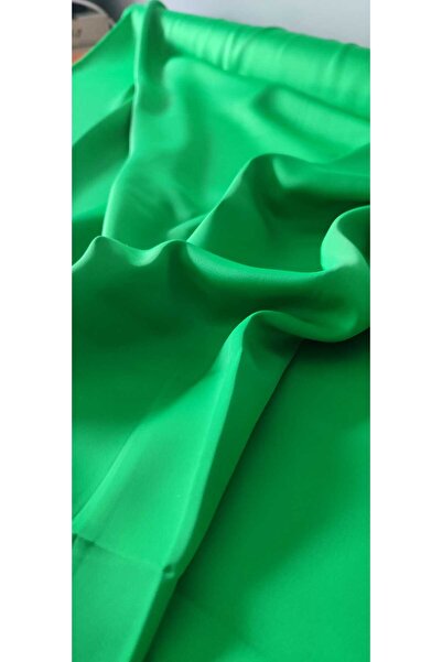 River Fabrics الحرير محكم الساتان الأخضر