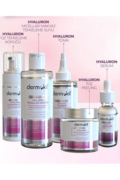 Dermokil Hyaluron Cilt Aydınlatıcı Ve Nemlendirici 5’Li Avataj Set