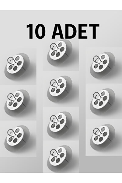 nistabolje 10 Adet Çaydanlık İçi Çay Süzgeci Paslanmaz Çelik Demlik Süzgeç Dayanıklı Pratik Söktak