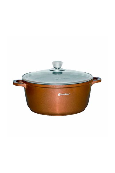 SCHMITTER Cast Aluminum Soup Pot Ceramic Interior 9L