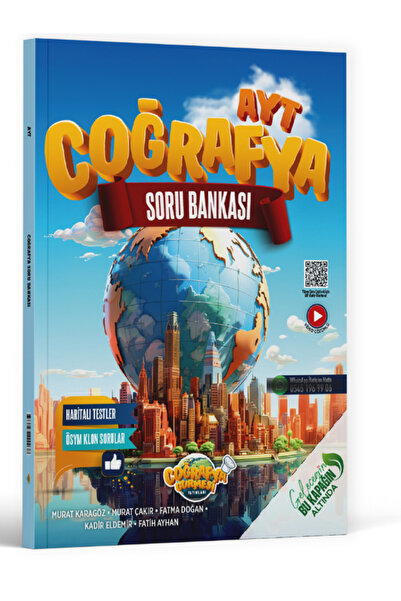Alan Yayınları Coğrafya Gurmesi Yayınları AYT Coğrafya Soru Bankası Murat Çakır Murat Karagöz