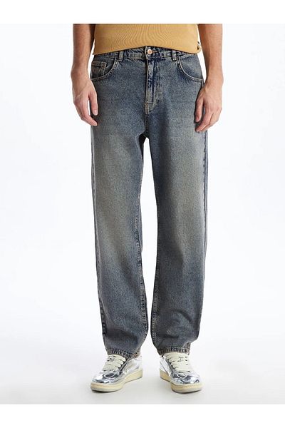 LC Waikiki Lcw Jeans Indigo Baggy Fit Men's Jean Trousers