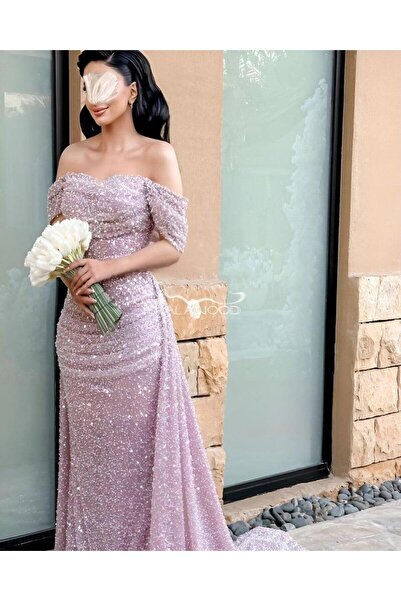 ALANOOD FASHION فستان طيف بكلفة سهرة راقي