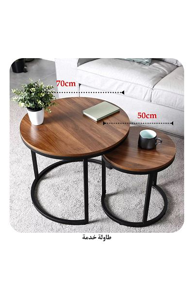 TrentonGCC 2-Piece Nesting Coffee Table Set