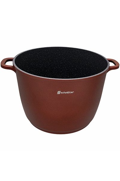SCHMITTER High pot with lid Schmitter, ceramic, 28 cm, 10.5 L + Plastic Spoon as a Gift