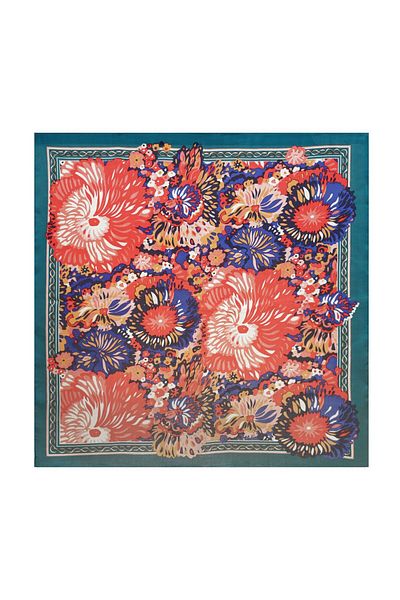 Intisimo Eșarfă la modă pentru femei, 70x70 cm, multicoloră