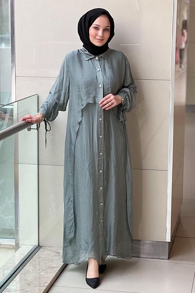 Mahal Florence Buttoned Shirt Dress