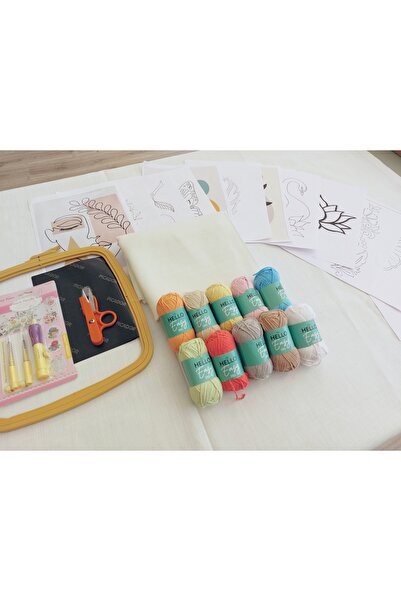 Hello طقم بانش (PANÇ) 28 قطعة ألوان باستيل