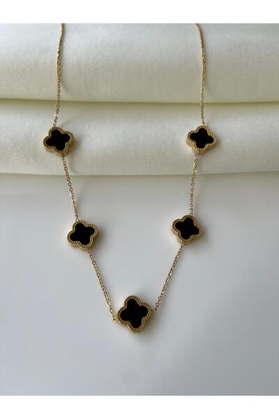 Nilsu Jewellery Accessory قلادة نموذج البرسيم الصلب