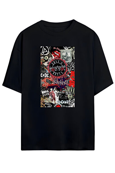 MAGORS LEGENDS OF ROCK UNISEX OVERSIZED TSHIRT
