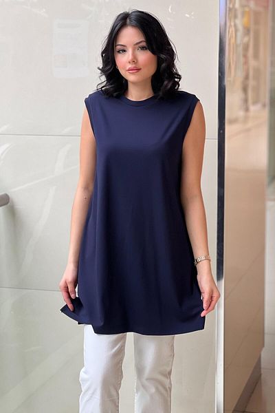 Ceremony Sleeveless Bamboo Tunic