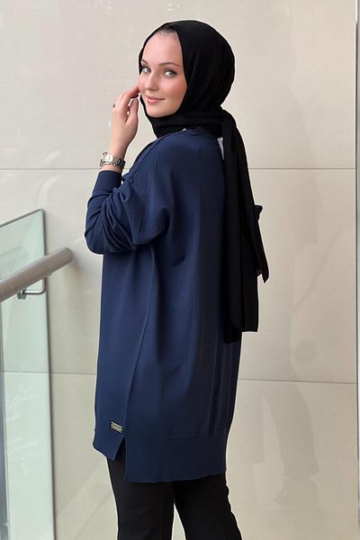 Missemramiss Stone Embroidered Mercerized Tunic